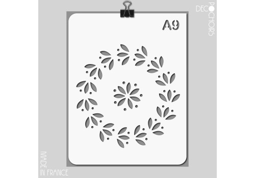 Pochoir pour la décoration. Référence : 