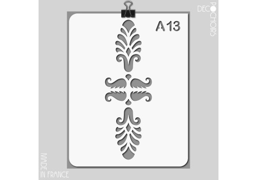 Pochoir pour la décoration. Référence : 
