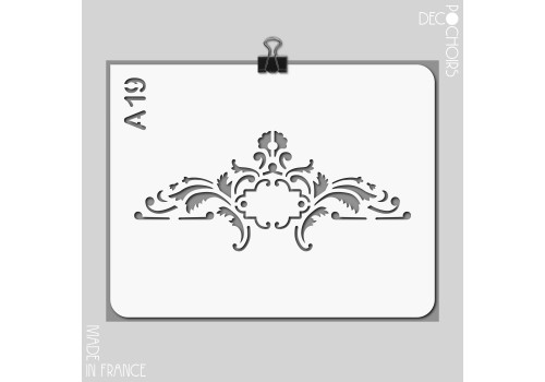 Pochoir pour la décoration. Référence : 