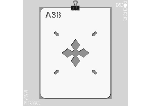 Pochoir pour la décoration. Référence : 