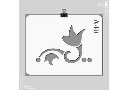 Pochoir pour la décoration. Référence : 
