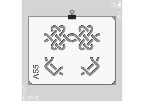 Pochoir pour la décoration. Référence : 