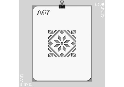 Pochoir pour la décoration. Référence : 