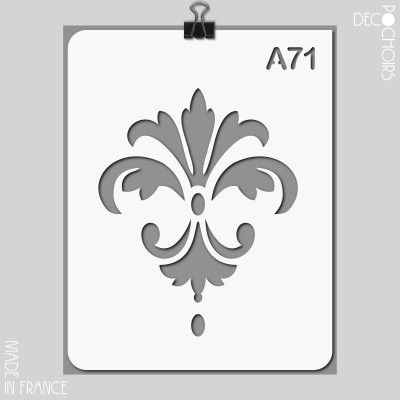 Pochoir pour la décoration. Référence : 