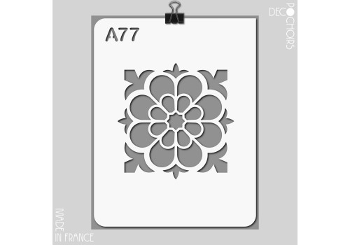Pochoir pour la décoration. Référence : 