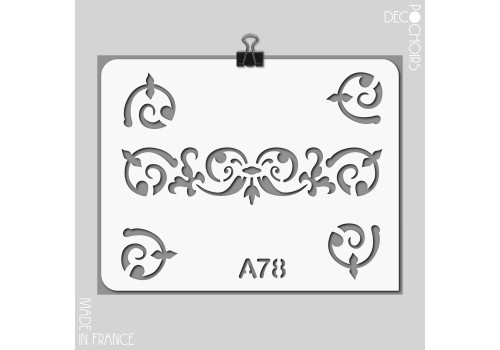 Pochoir pour la décoration. Référence : 