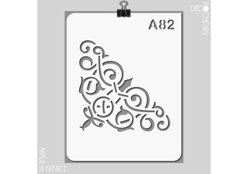 decopochoirs, vos pochoirs personnalisés. Pochoir pour la décoration. Référence :