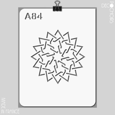decopochoirs, vos pochoirs personnalisés. Pochoir pour la décoration. Référence :