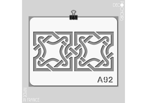 Pochoir pour la décoration. Référence : 