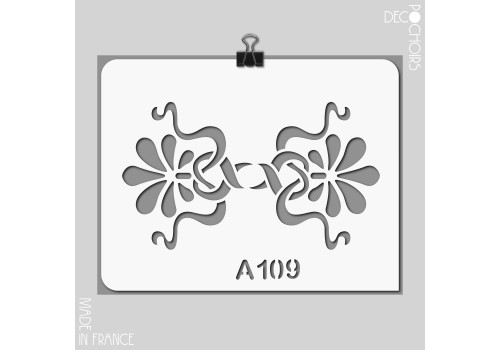 Pochoir pour la décoration. Référence : 