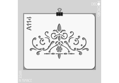 Pochoir pour la décoration. Référence : 
