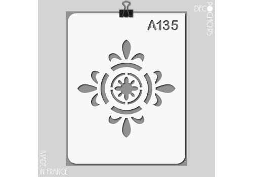 Pochoir pour la décoration. Référence : 