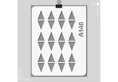 Pochoir pour la décoration. Référence : 