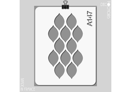 Pochoir pour la décoration. Référence : 