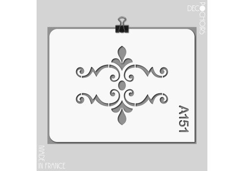 decopochoirs, vos pochoirs personnalisés. Pochoir pour la décoration. Référence :