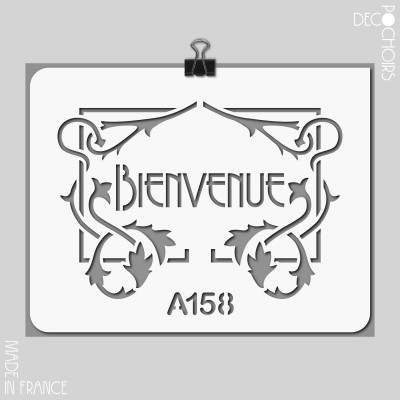 Pochoir pour la décoration. Référence : 