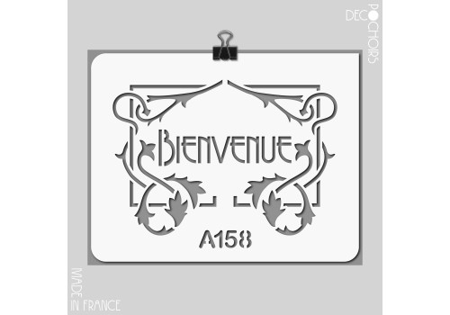 Pochoir pour la décoration. Référence : 