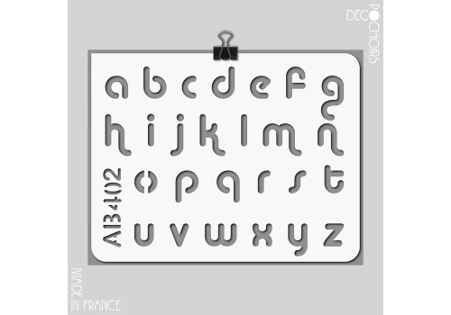 Pochoir pour la décoration. Référence : 