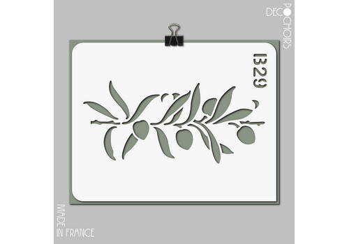 Pochoir pour la décoration. Référence : 