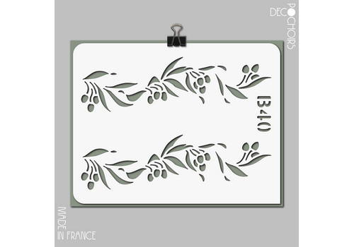 Pochoir pour la décoration. Référence : 