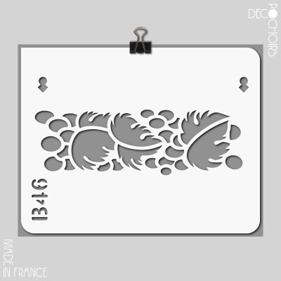 Pochoir pour la décoration. Référence : 