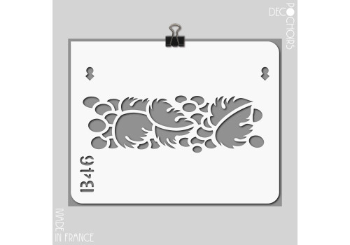 Pochoir pour la décoration. Référence : 