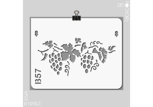 decopochoirs, vos pochoirs personnalisés. Pochoir pour la décoration. Référence :