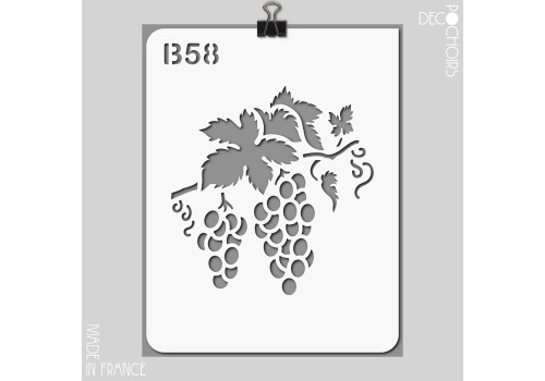 Pochoir pour la décoration. Référence : 