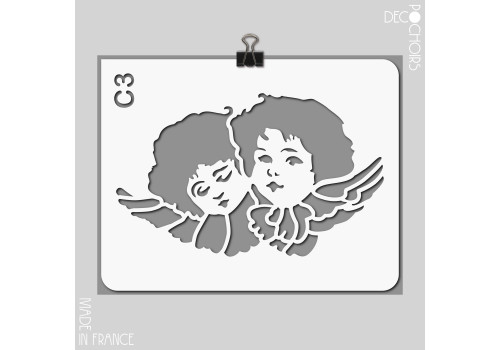 Pochoir pour la décoration. Référence : 