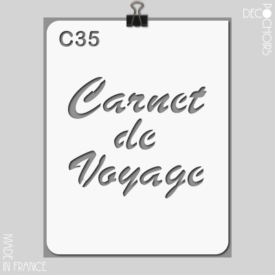 Pochoir pour la décoration. Référence : 
