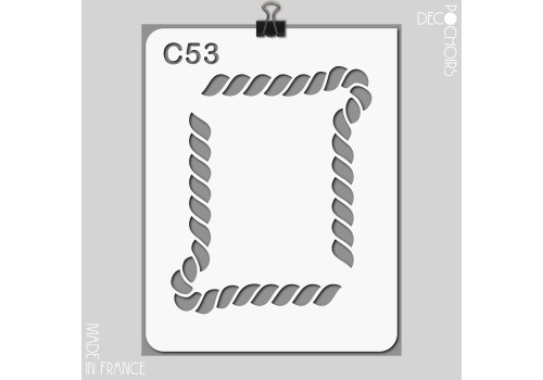 Pochoir pour la décoration. Référence : 