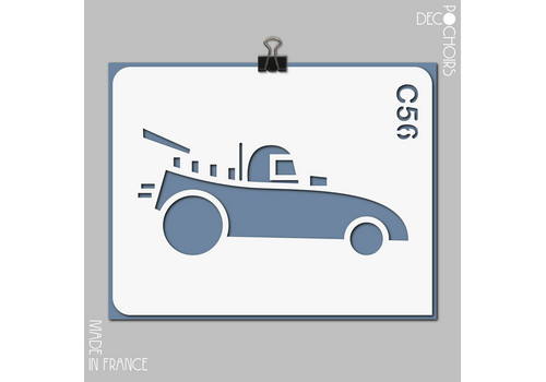 Pochoir pour la décoration. Référence : 