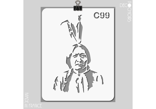 Pochoir pour la décoration. Référence : 