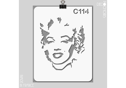 decopochoirs, vos pochoirs personnalisés. Pochoir pour la décoration. Référence :