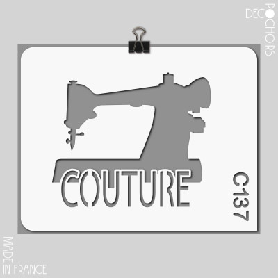 Pochoir pour la décoration. Référence : 