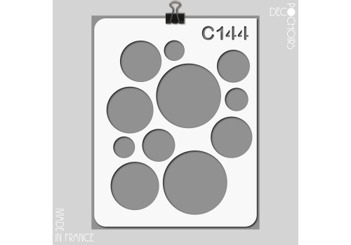 Pochoir pour la décoration. Référence : 