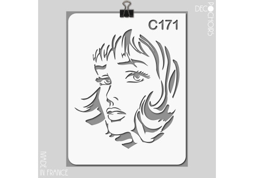 Pochoir pour la décoration. Référence : 