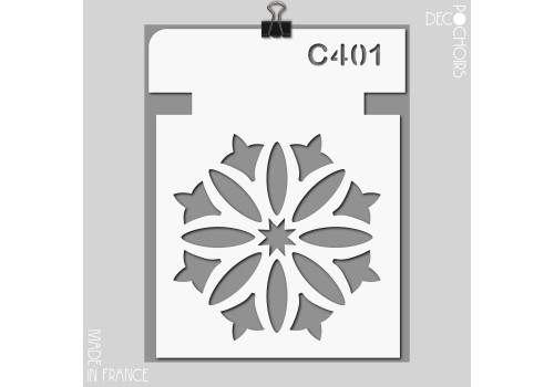 Pochoir pour la décoration. Référence : 