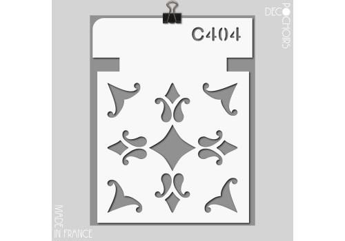 Pochoir pour la décoration. Référence : 
