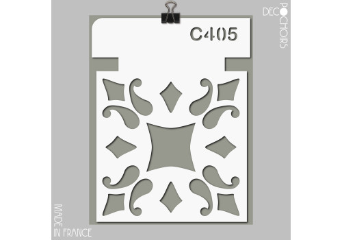 Pochoir pour la décoration. Référence : 