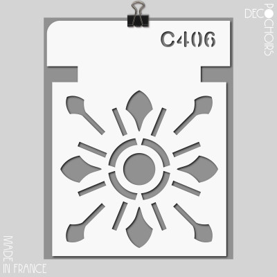 Pochoir pour la décoration. Référence : 