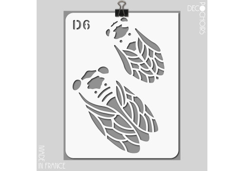 Pochoir pour la décoration. Référence : 