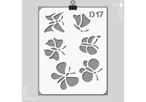 Pochoir pour la décoration. Référence : 