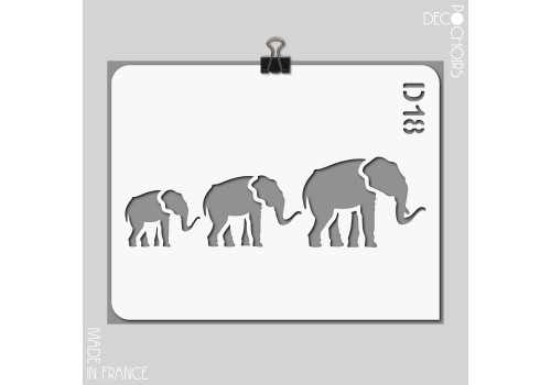 Pochoir pour la décoration. Référence : 