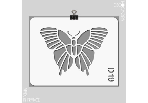 Pochoir pour la décoration. Référence : 