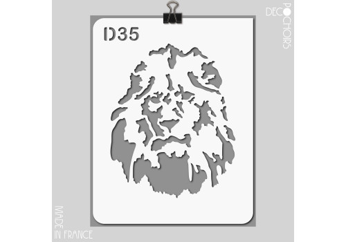 Pochoir pour la décoration. Référence : 