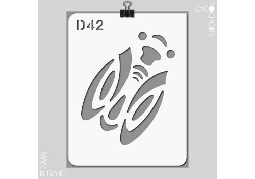 Pochoir pour la décoration. Référence : 