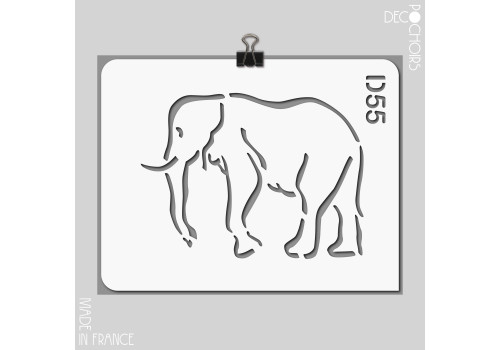 Pochoir pour la décoration. Référence : 