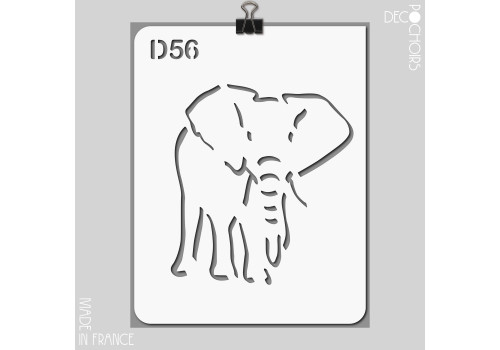 Pochoir pour la décoration. Référence : 