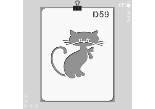 Pochoir pour la décoration. Référence : 